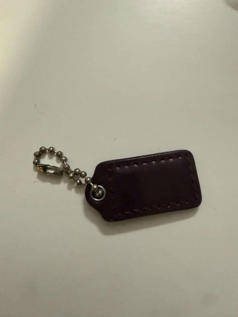Coach compact leather
